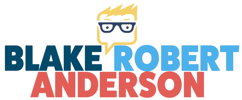 Blake Robert Anderson Voice Actor Logo